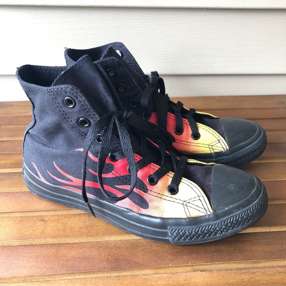 converse black fire